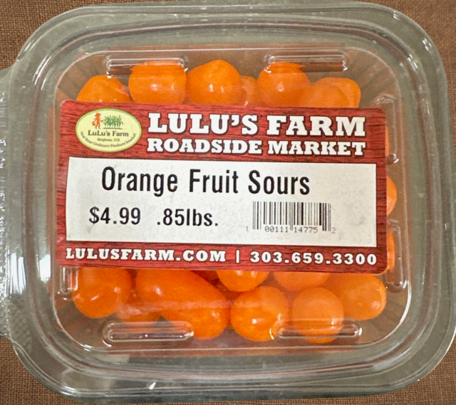 Orange Fruit Sours