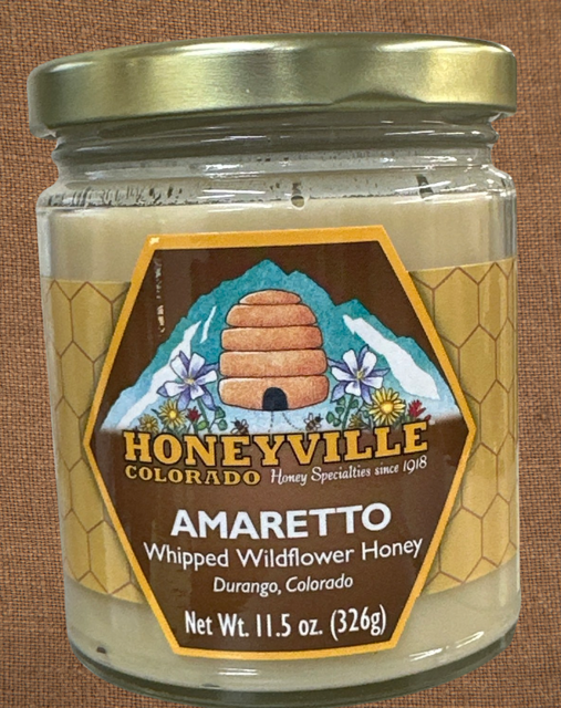 Amaretto Whipped Wildflower Honey