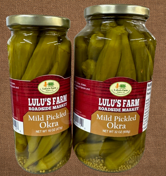 Mild Pickled Okra