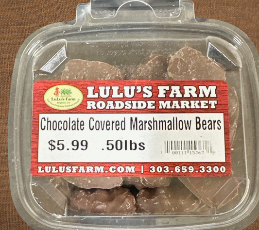 Chocolate Covered Marshmallow Bears