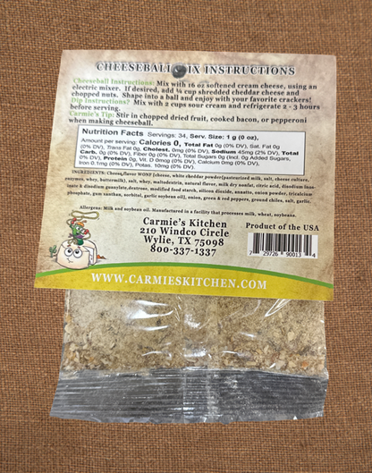 Pepperjack Cheeseball Mix