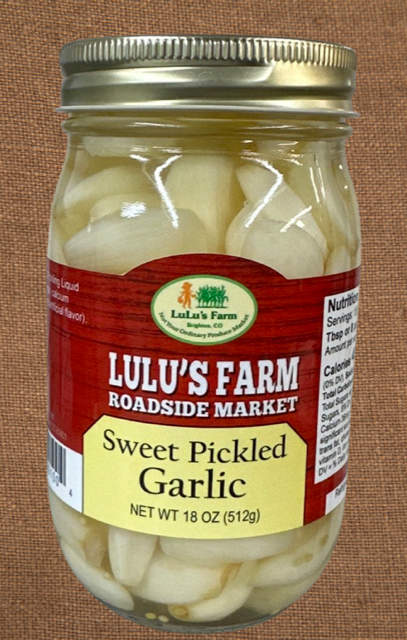 Sweet Pickled Garlic