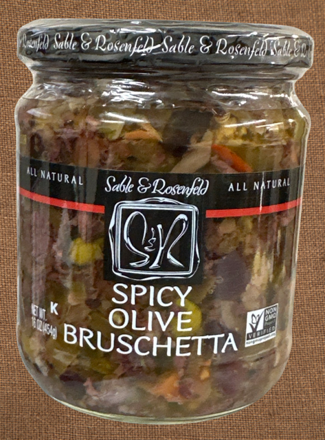 Spicy Olive Bruschetta
