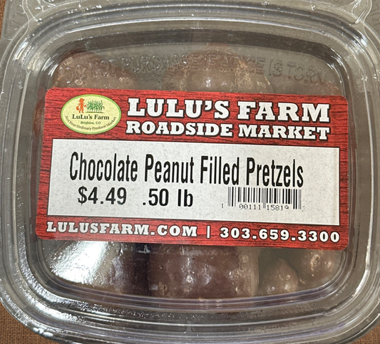 Chocolate Peanut Filled Pretzels