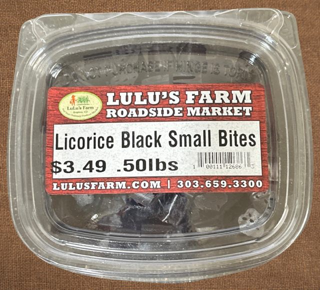 Licorice Black Small Bites