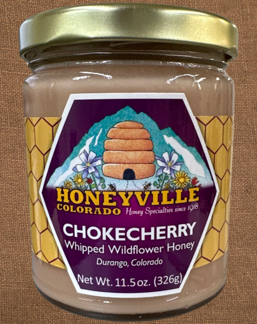 Chokecherry Whipped Wildflower Honey