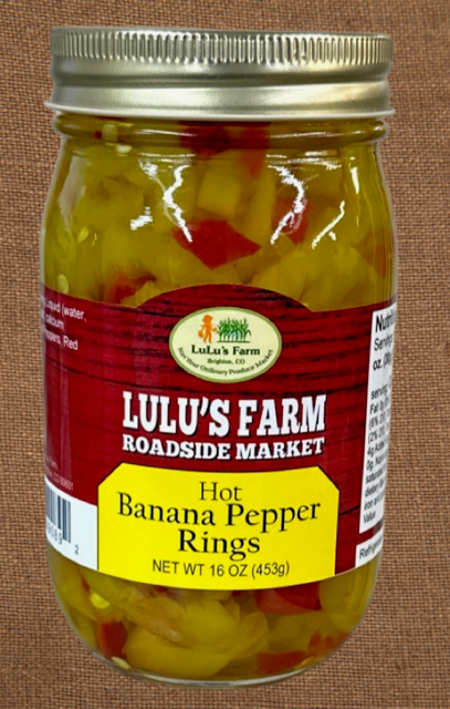 Hot Banana Pepper Rings