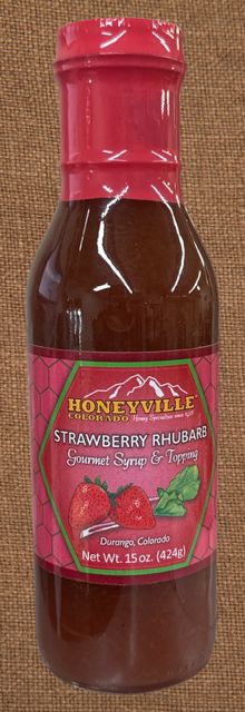 Strawberry Rhubarb Gourmet Syrup & Topping