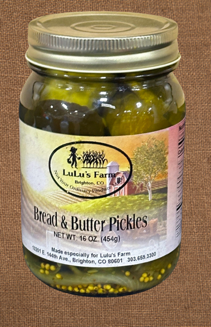 Bread & Butter Pickles 16 oz