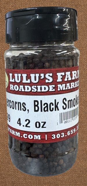 Peppercorns Black Smoked
