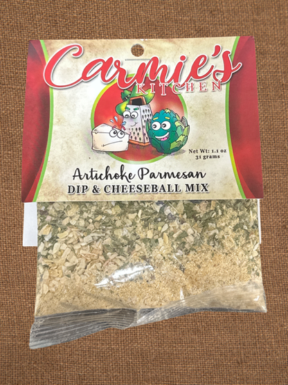 Artichoke Parmesan Dip & Cheeseball Mix