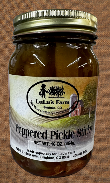 Peppered Pickle Sticks