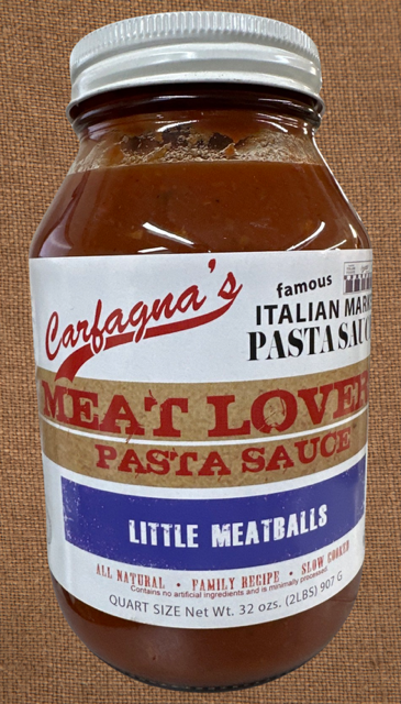 Little Meatballs Pasta Sauce