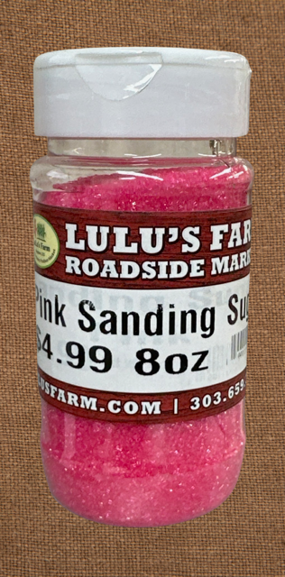 Pink Sanding Sugar