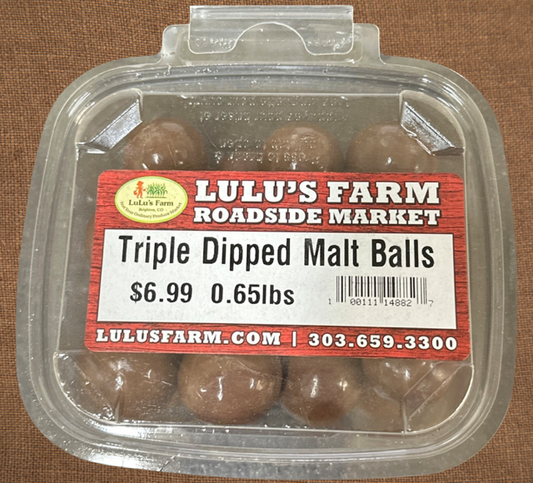 Triple Dipped Malt Balls