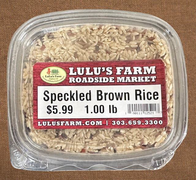 Speckled Brown Rice