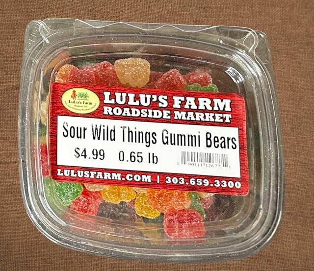 Sour Wild Things Gummi Bears