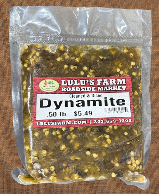 Dynamite Cleaned & Diced 0.50 lb.
