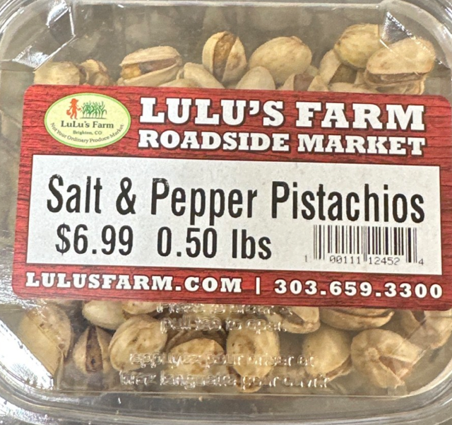 Salt & Pepper Pistachios