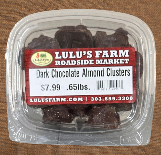 Almonds Dark Chocolate Clusters