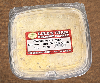 Green Chile Cornbread Mix--Gluten Free