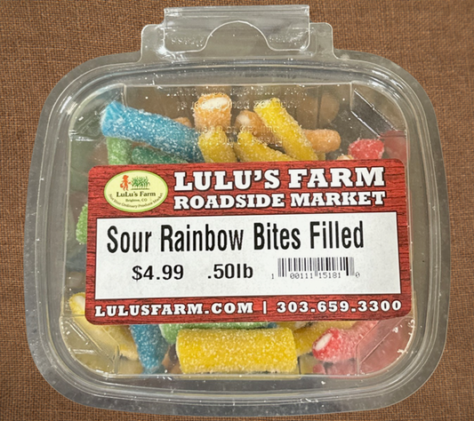 Sour Rainbow Bites Filled