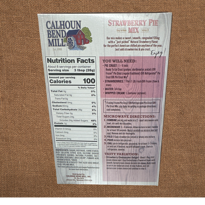 Strawberry Pie Mix
