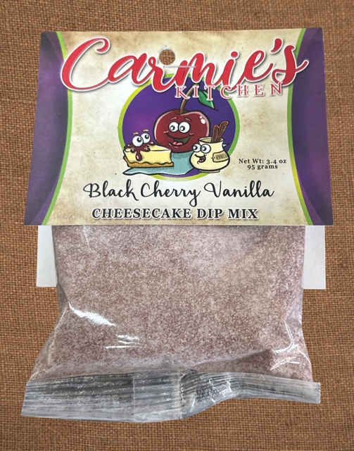 Black Cherry Vanilla Cheesecake Dip Mix