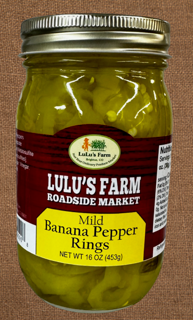 Mild Banana Pepper Rings