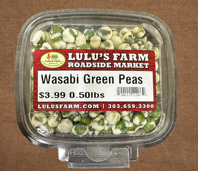 Wasabi Green Peas