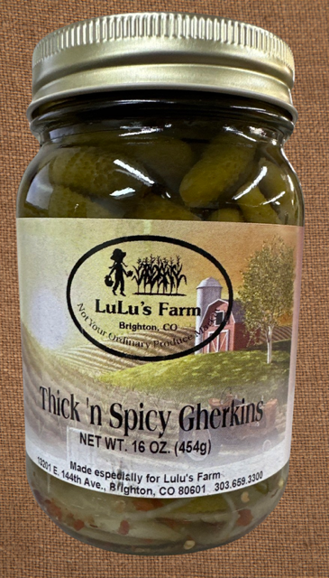 Thick 'n Spicy Gherkins