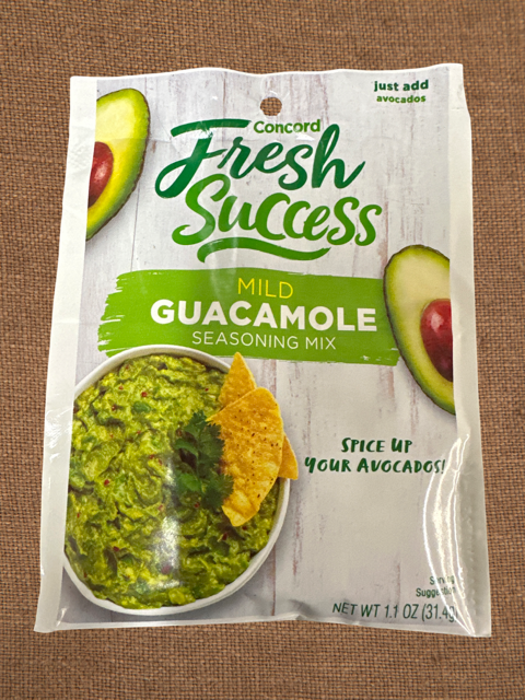 Mild Guacamole Seasoning Mix