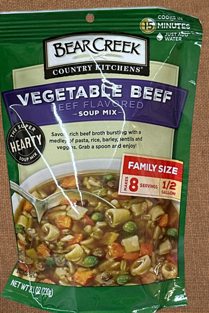 Vegetable Beef Soup Mix