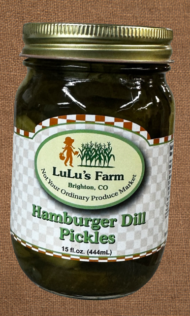 Hamburger Dill Pickles