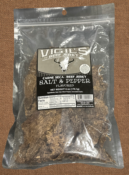 New Mexico Beef Carne Seca Salt & Pepper