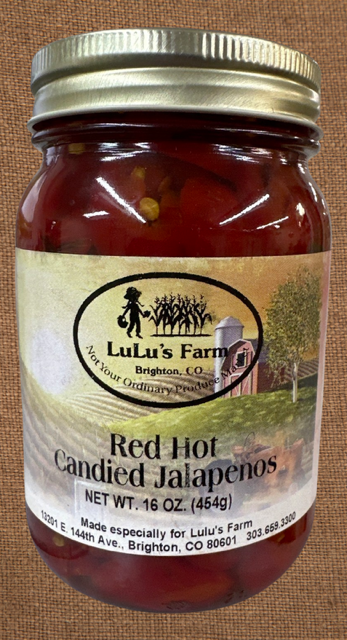 Red Hot Candied Jalapenos