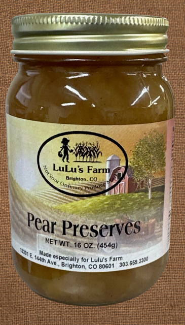 Pear Preserves