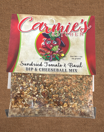 Sundried Tomato & Basil Dip & Cheeseball Mix