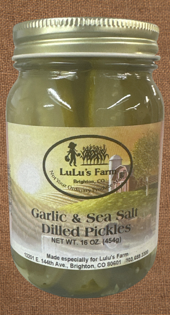 Garlic & Sea Salt Dilled Pickles