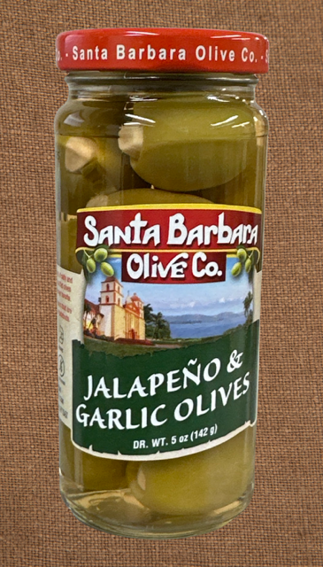 Jalapeno & Garlic Olives