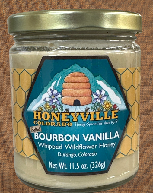 Salted Bourbon Vanilla Whipped Honey