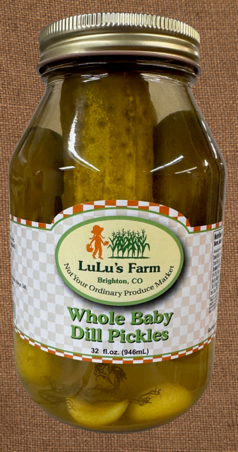 Whole Baby Dill Pickles
