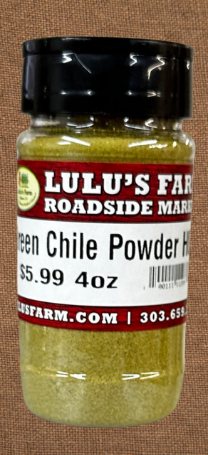 Green Chile Powder Hot