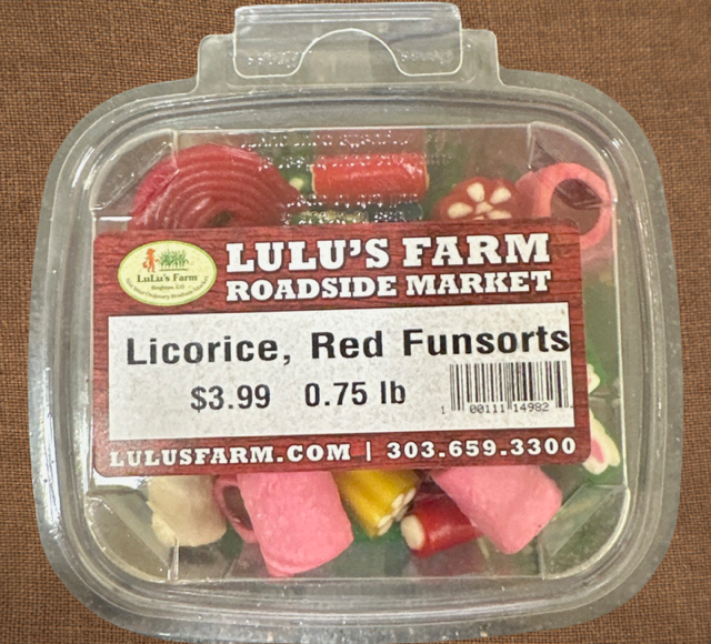 Red Funsorts Licorice