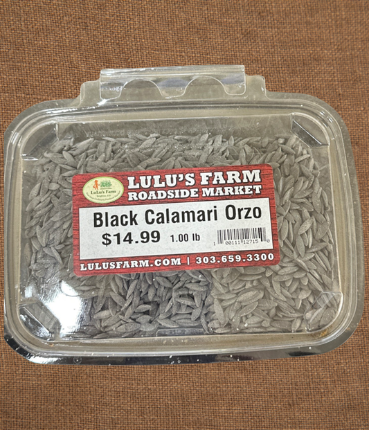 Black Calamari Orzo