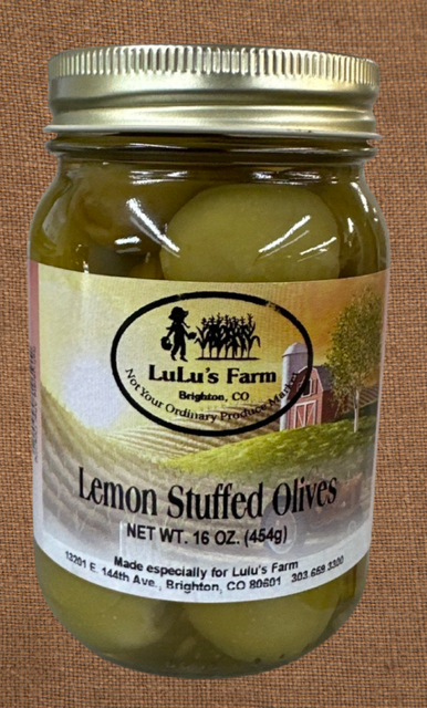 Lemon Stuffed Olives