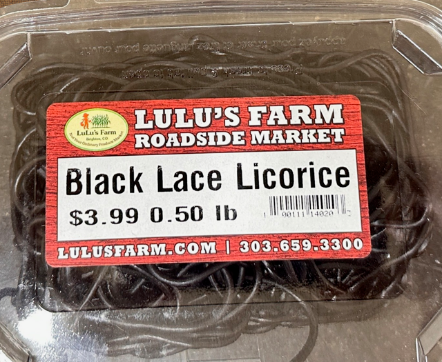 Black Lace Licorice