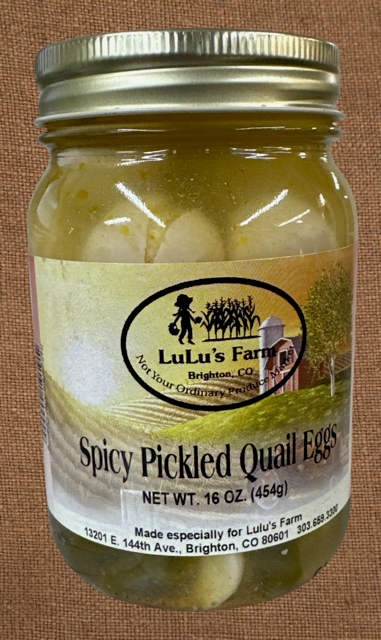 Spicy Pickled Quail Eggs