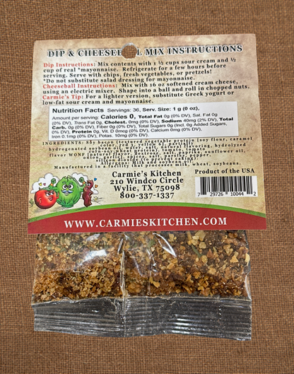 BLT Dip & Cheeseball Mix