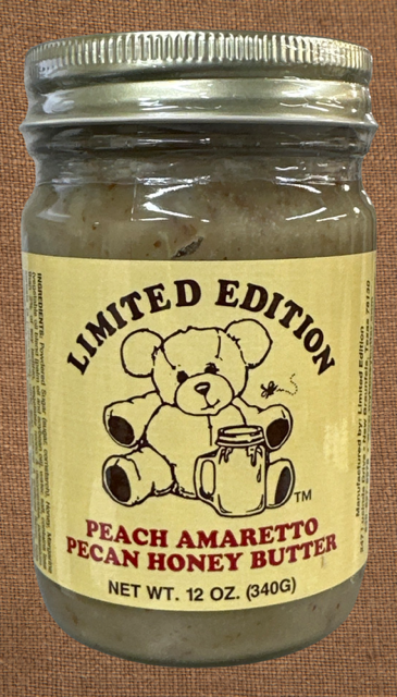 Peach Amaretto Pecan Honey Butter